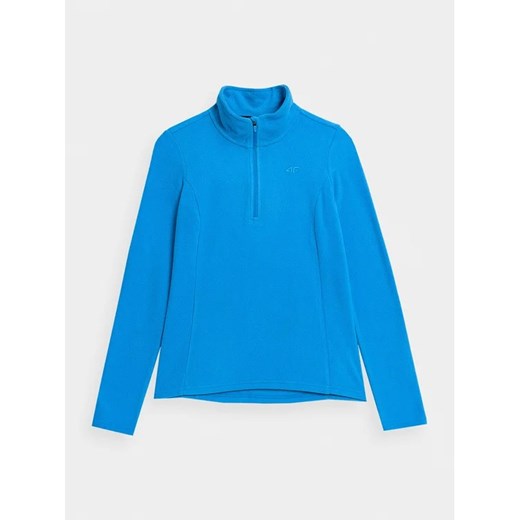 4F Bielizna termoaktywna górna 4FAW23UFLEF031 Niebieski Slim Fit L okazja MODIVO