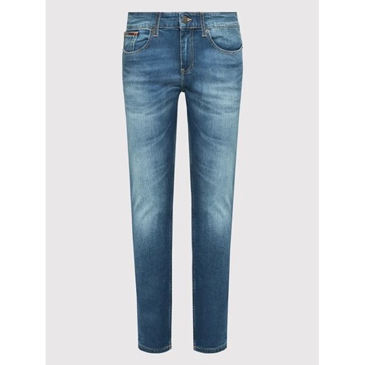Tommy Jeans Jeansy Austin DM0DM09550 Niebieski Slim Fit Tommy Jeans 32_34 wyprzedaż MODIVO