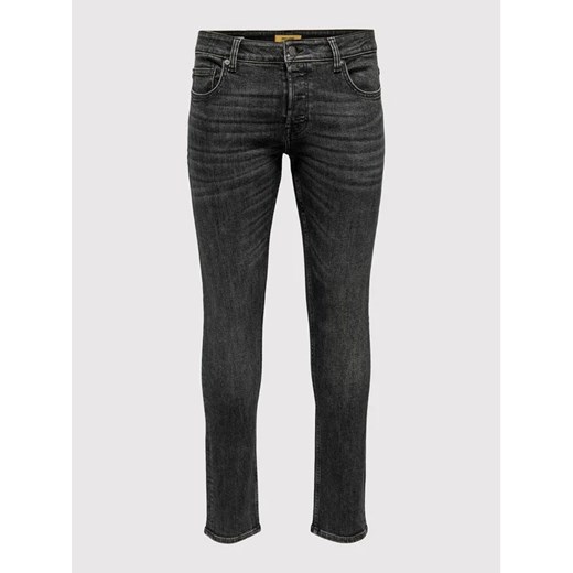 Only & Sons Jeansy Loom 22023145 Czarny Slim Fit Only & Sons 31_32 MODIVO