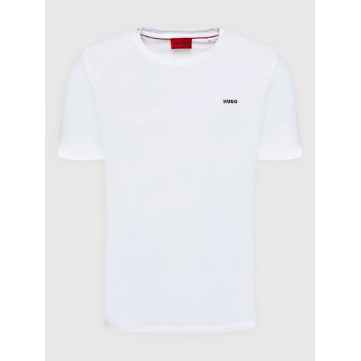 Hugo T-Shirt Dero222 50466158 Biały Regular Fit S MODIVO