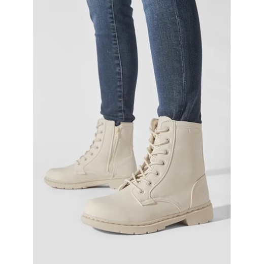 Kappa Botki 242885 Écru Kappa 36 MODIVO wyprzedaż