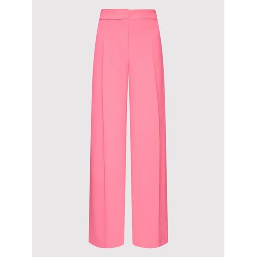 Notes Du Nord Spodnie materiałowe Oliana 12809 Różowy Wide Fit Notes Du Nord 34 MODIVO