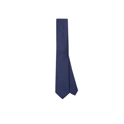 Calvin Klein Krawat K10K112350 Granatowy ze sklepu MODIVO w kategorii Krawaty - zdjęcie 168384869
