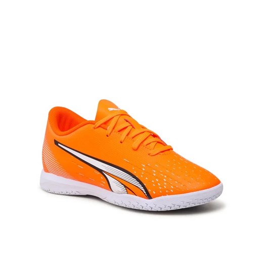 Puma Buty Ultra Play It Jr 107237 01 Pomarańczowy Puma 37 MODIVO wyprzedaż