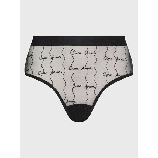 Undress Code Figi klasyczne z wysokim stanem Modern Love 405 Czarny Undress Code XS promocyjna cena MODIVO