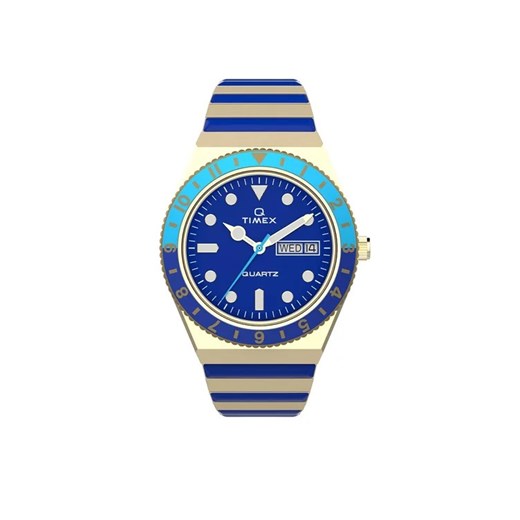 Timex Zegarek Q Timex Malibu TW2V38500 Złoty uniwersalny wyprzedaż MODIVO