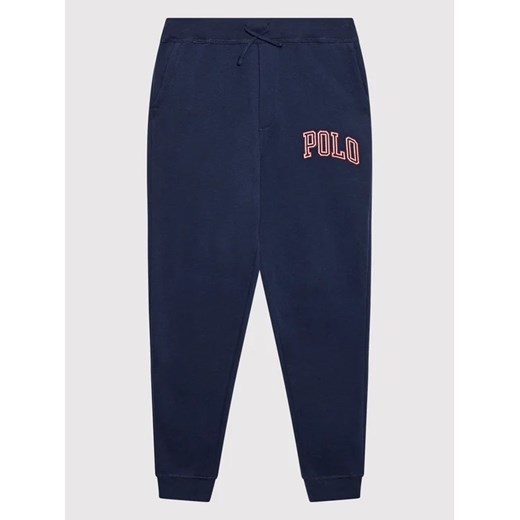 Polo Ralph Lauren Spodnie dresowe 323851015002 Granatowy Regular Fit ze sklepu MODIVO w kategorii Spodnie chłopięce - zdjęcie 168387707