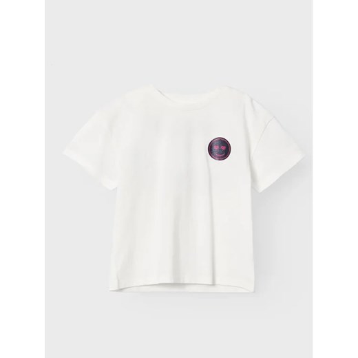 NAME IT T-Shirt 13219322 Biały Loose Fit ze sklepu MODIVO w kategorii Bluzki dziewczęce - zdjęcie 168388039