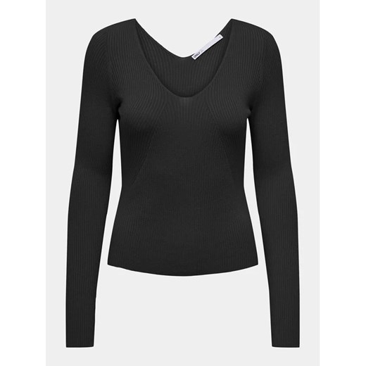 ONLY Sweter 15302350 Czarny Regular Fit M okazja MODIVO
