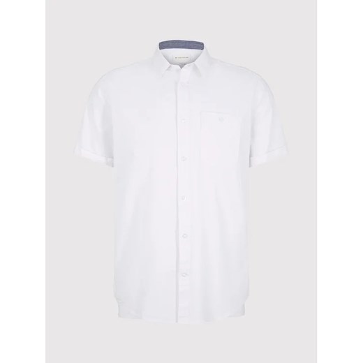 Tom Tailor Koszula 1031706 Biały Regular Fit Tom Tailor M MODIVO okazja