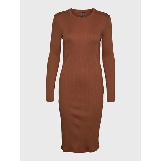 Vero Moda Sukienka codzienna Lavender 10270478 Brązowy Slim Fit Vero Moda XS MODIVO