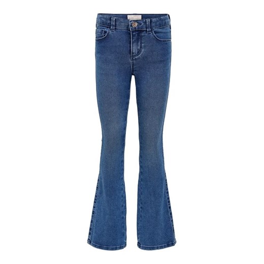 Kids ONLY Jeansy Royal 15234678 Niebieski Flare Fit 146 promocja MODIVO