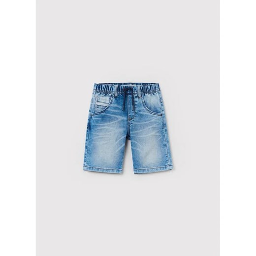 OVS Szorty jeansowe 1442679 Niebieski Regular Fit ze sklepu MODIVO w kategorii Spodenki chłopięce - zdjęcie 168389607
