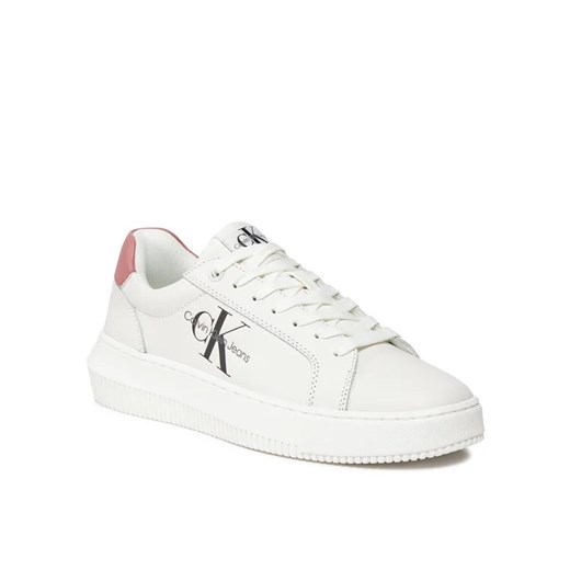 Calvin Klein Jeans Sneakersy YW0YW00823 Biały 38 MODIVO