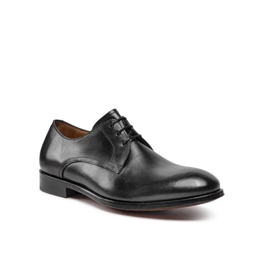 Lord Premium Półbuty Derby 5504 Czarny Lord Premium 41 wyprzedaż MODIVO