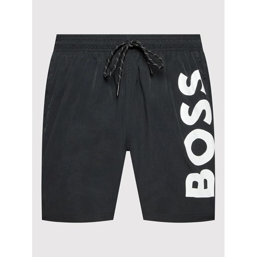 Boss Szorty kąpielowe Octopus 50469602 Czarny Regular Fit XXL MODIVO