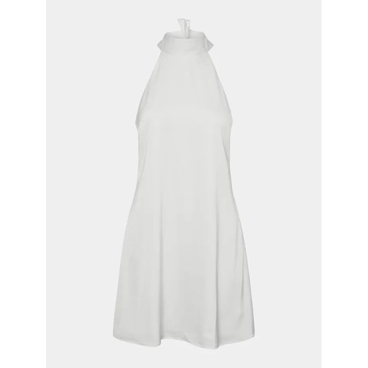 YAS Sukienka koktajlowa Dottea 26032326 Biały Slim Fit Yas M MODIVO