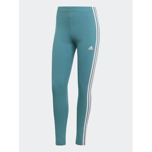 adidas Legginsy Essentials 3-Stripes High-Waisted Single Jersey Leggings IL3378 S MODIVO