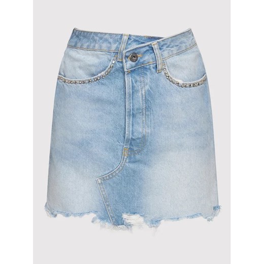 Liu Jo Spódnica jeansowa UA2114 DS494 Niebieski Slim Fit Liu Jo 30 wyprzedaż MODIVO