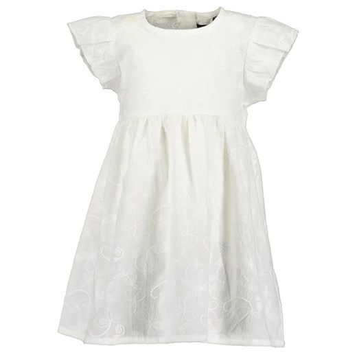 Blue Seven Sukienka codzienna 919043 X Biały Regular Fit ze sklepu MODIVO w kategorii Sukienki niemowlęce - zdjęcie 168391525