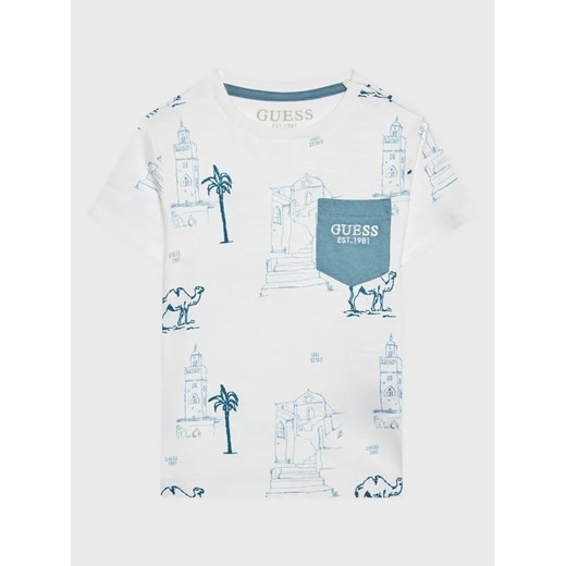 Guess T-Shirt N3GI12 K6XN3 Kolorowy Regular Fit ze sklepu MODIVO w kategorii T-shirty chłopięce - zdjęcie 168391976