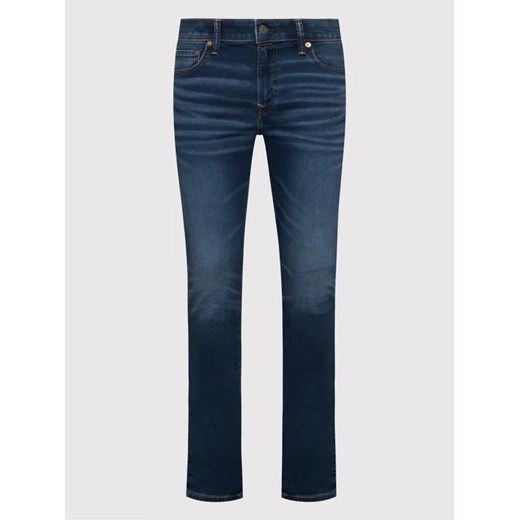 American Eagle Jeansy 011-0119-5995 Granatowy Skinny Fit American Eagle 34_30 okazja MODIVO