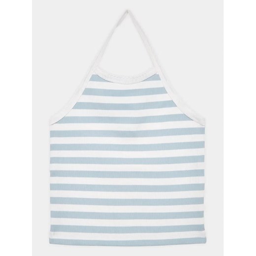 United Colors Of Benetton Top 3OIWCH00Z Niebieski Regular Fit United Colors Of Benetton 122 MODIVO