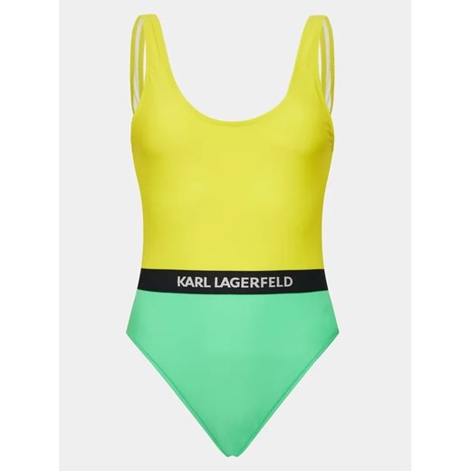 KARL LAGERFELD Strój kąpielowy 231W2205 Kolorowy Karl Lagerfeld XS MODIVO wyprzedaż