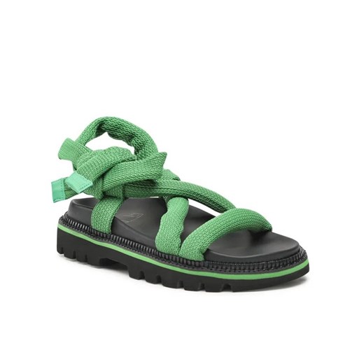 Tommy Jeans Sandały Sandal EN0EN02073 Zielony Tommy Jeans 39 MODIVO