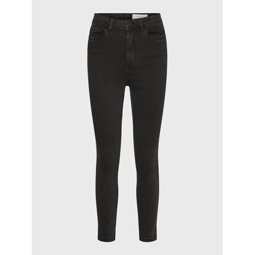 Noisy May Jeansy Agnes 27019633 Czarny Slim Fit Noisy May 52_30 MODIVO