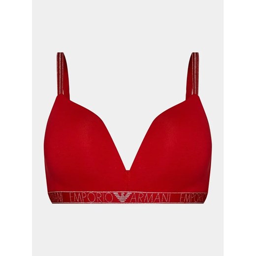 Emporio Armani Underwear Biustonosz bezfiszbinowy 164410 3F223 00173 Czerwony M okazja MODIVO