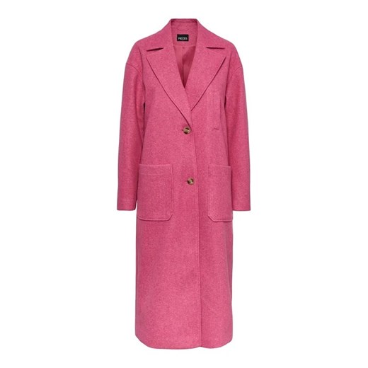 Pieces Płaszcz przejściowy Nili 17128918 Różowy Loose Fit Pieces M MODIVO wyprzedaż