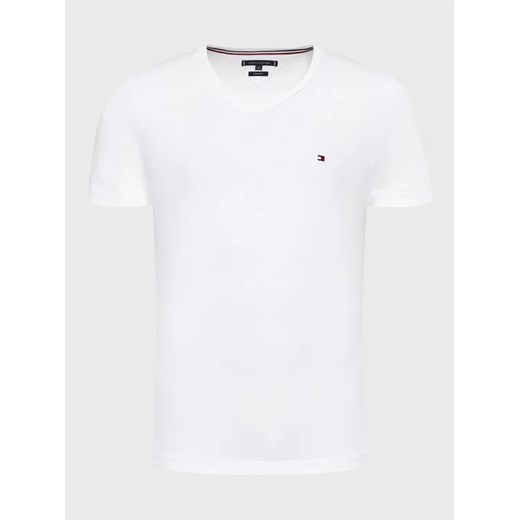 Tommy Hilfiger T-Shirt Core Stretch MW0MW27540 Biały Slim Fit Tommy Hilfiger S MODIVO