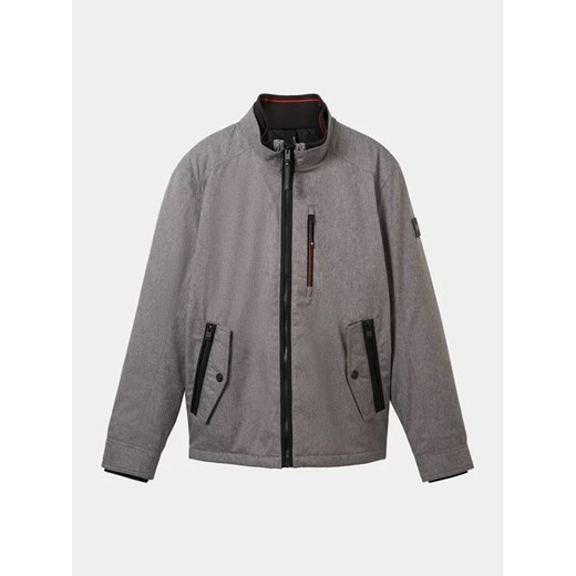 Tom Tailor Kurtka przejściowa 1037331 Szary Regular Fit Tom Tailor XXL wyprzedaż MODIVO