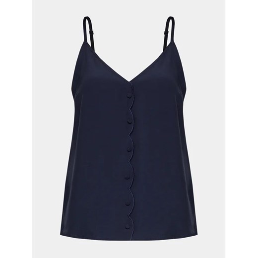 NAF NAF Top Ilina C1 YHNC26 Granatowy Regular Fit Naf Naf 38 MODIVO