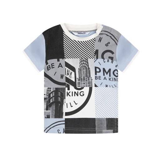 Primigi T-Shirt Be A King 43221081 Kolorowy Regular Fit Primigi 12M MODIVO okazyjna cena
