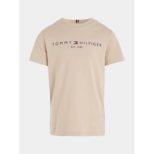 Tommy Hilfiger T-Shirt Essential KS0KS00397 Beżowy Regular Fit Tommy Hilfiger 16Y MODIVO