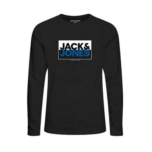 Jack&Jones Junior Bluzka 12251462 Czarny Standard Fit ze sklepu MODIVO w kategorii T-shirty chłopięce - zdjęcie 168395346