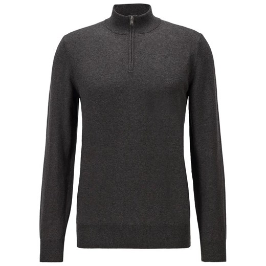 Boss Sweter Padro-L 50419988 Szary Regular Fit M MODIVO