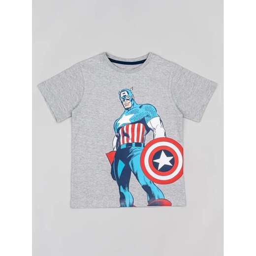 Zippy T-Shirt Marvel ZKBAP0303 23025 Szary Regular Fit ze sklepu MODIVO w kategorii T-shirty chłopięce - zdjęcie 168396468