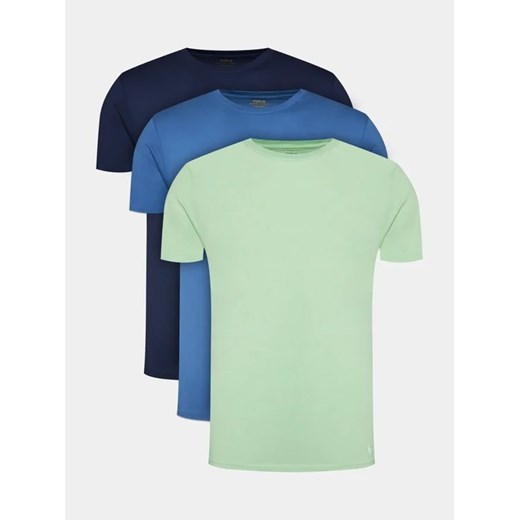 Polo Ralph Lauren Komplet 3 t-shirtów 714830304027 Kolorowy Regular Fit Polo Ralph Lauren XXL MODIVO