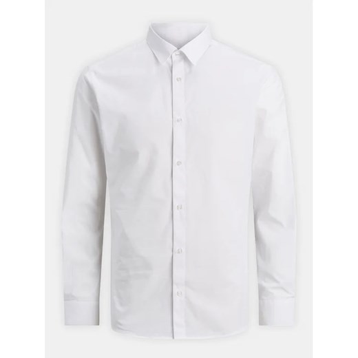 Jack&Jones Junior Koszula Joe 12252680 Biały Regular Fit Jack&jones Junior 140 MODIVO