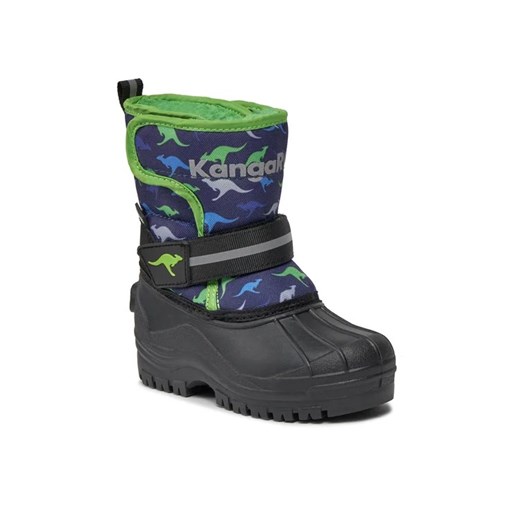 KangaRoos Śniegowce K-Shell II 02223 000 4173 Granatowy Kangaroos 34 wyprzedaż MODIVO