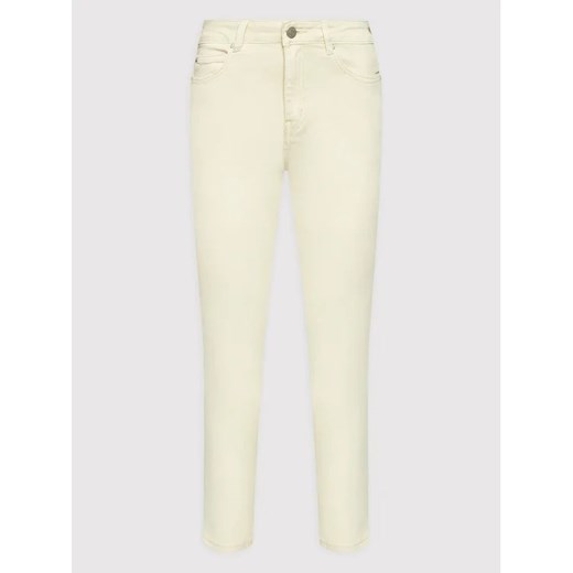 Vila Jeansy Sommer 14057734 Écru Regular Fit Vila 34 wyprzedaż MODIVO