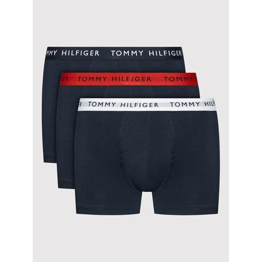 Tommy Hilfiger Komplet 3 par bokserek UM0UM02324 Granatowy ze sklepu MODIVO w kategorii Majtki męskie - zdjęcie 168399507