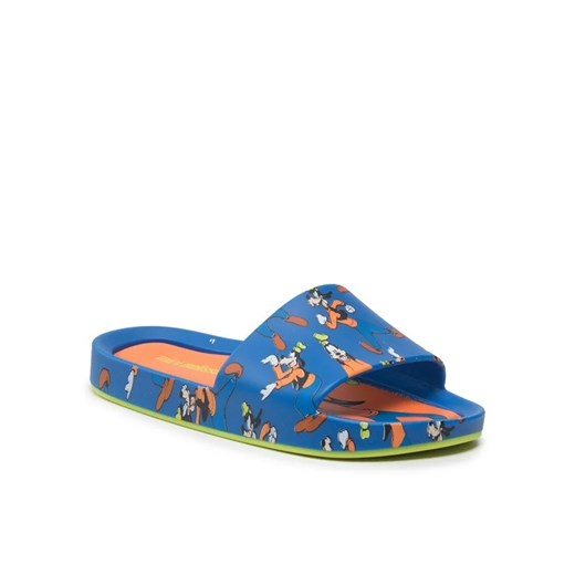 Melissa Klapki Mini Melissa Beach Slide + Mic 33393 Niebieski Melissa 32 okazyjna cena MODIVO