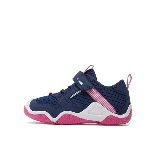 Geox Sneakersy J Wader Girl J3508A 01450 C4268 S Granatowy Geox 31 promocja MODIVO