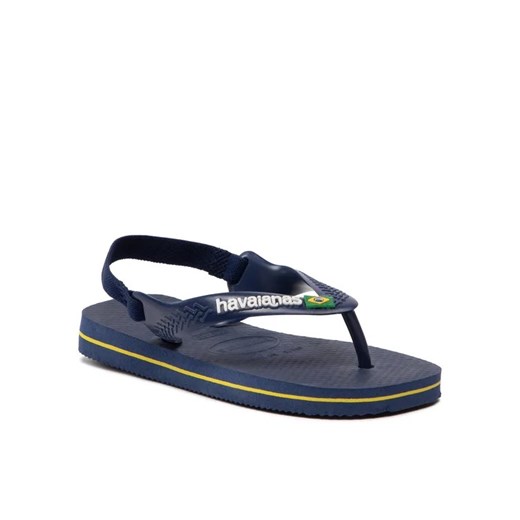 Havaianas Sandały Brasil Logo 41405773587 Granatowy Havaianas 22 promocyjna cena MODIVO