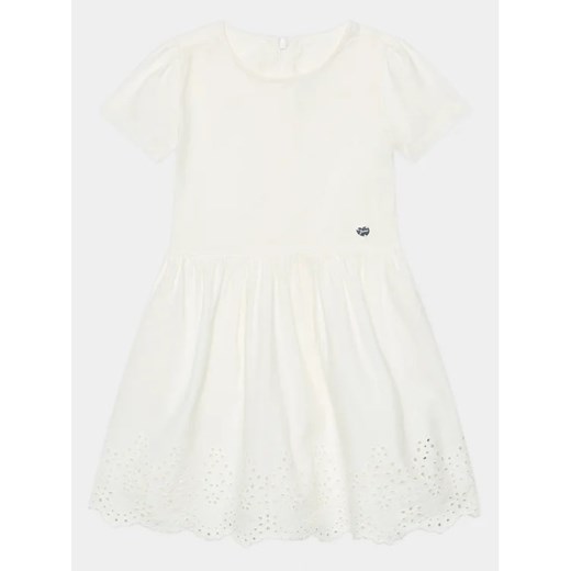Guess Sukienka codzienna K3GK08 WCVM0 Biały Regular Fit ze sklepu MODIVO w kategorii Sukienki dziewczęce - zdjęcie 168401186