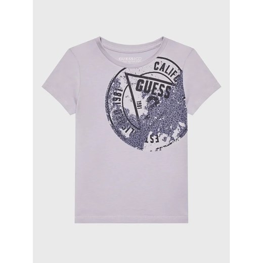 Guess T-Shirt N3GI16 K8HM0 Fioletowy Regular Fit Guess 6Y MODIVO